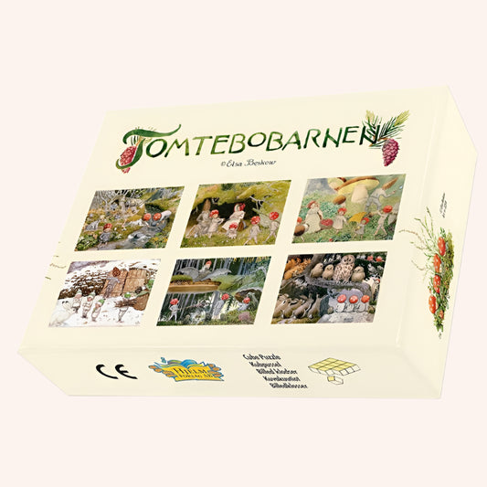 Elsa Beskow Children of the Forest Block/Cube Puzzle